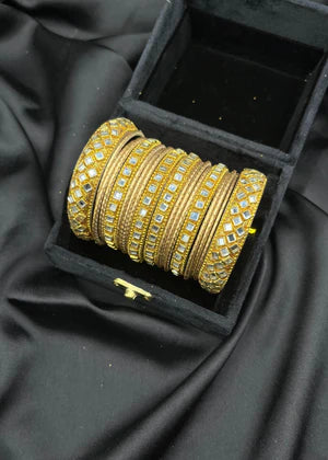 Gold Sona Bangles Set