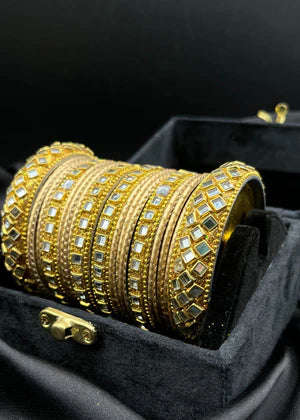 Gold Sona Bangles Set