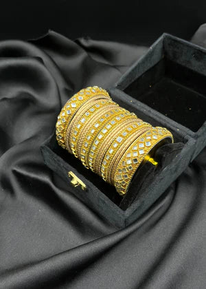 Gold Sona Bangles Set