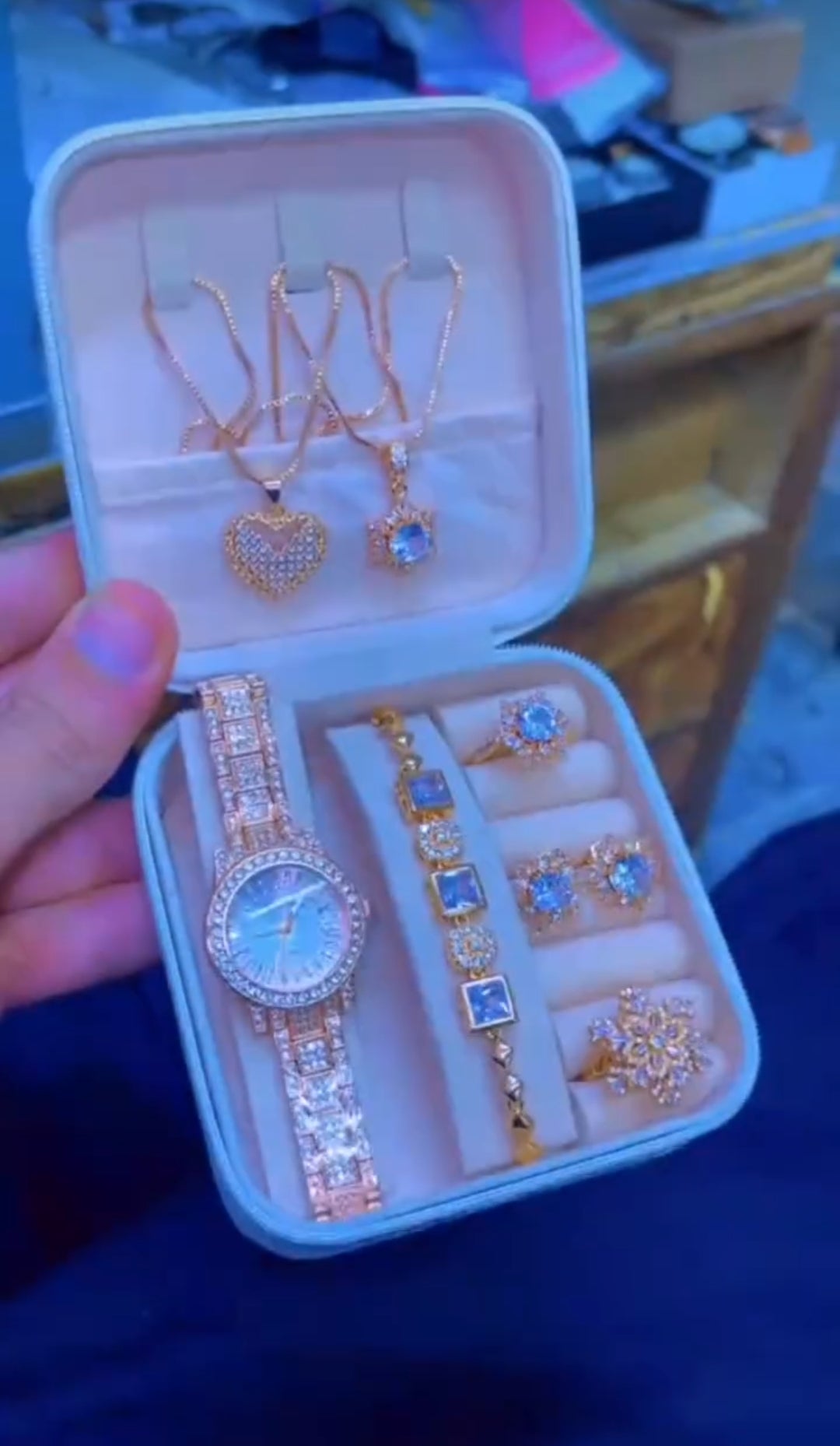 Ladies Jewellery Set _ Complete Elegance in One Box